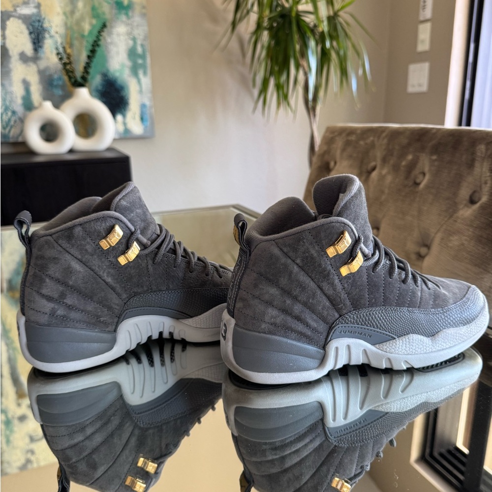 Air Jordan 12 Retro GS ‘Dark Grey’ (Women’s Size 7)